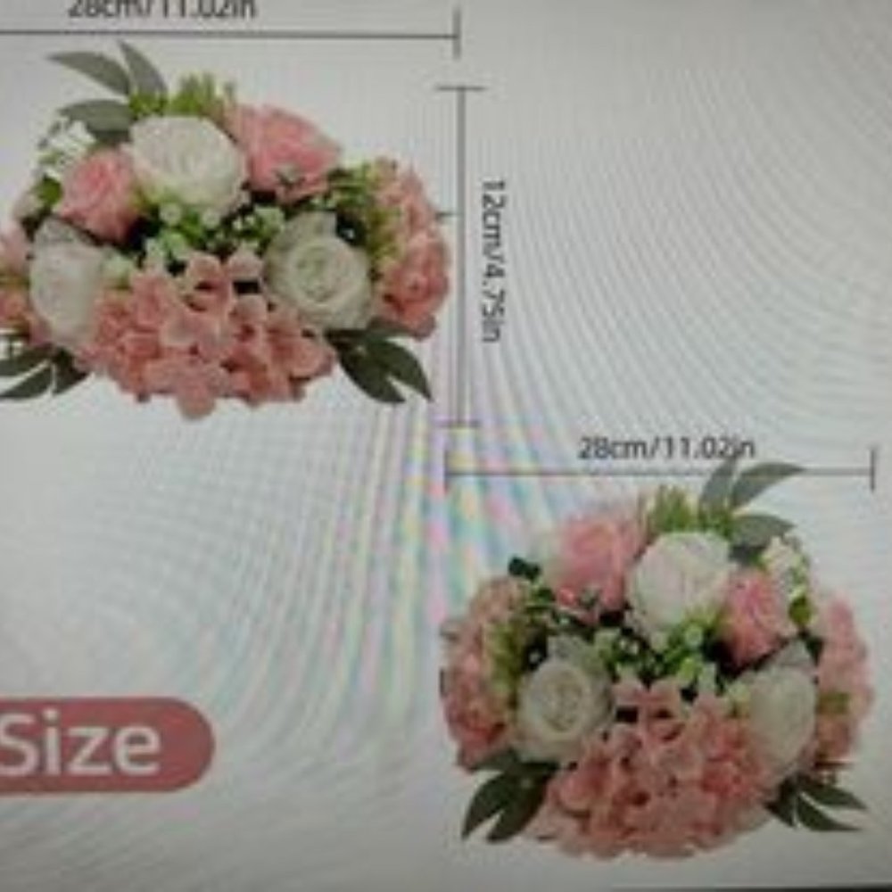 pink and white flower arrangement!!!